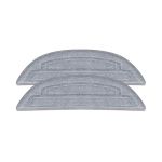 Robotic Vacuum Cleaner Dark Grey Anti-bacterial Rotating Mop Cloth – 4 Pcs