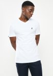 Polo Mens V-neck T-Shirt - White
