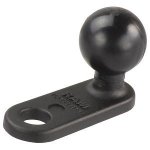 RAM 2.25" X 0.87" Motorcycle Base With 11MM Hole And 1" Ball