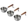 3 Pack - 500ML Stainless Steel 410 Measuring Spoon - Silver