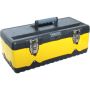 470X238X178MM Yellow Metal Toolbox Tote Tray