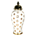Ginger Jar White 18.5X39CM