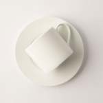 Maxim Cappuccino Cup & Saucer 4PCE Set In Gift Box Choose From 3 Colours - Super White