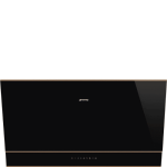 Smeg 90CM Dolce Stil Novo Angled Extractor Copper Trim KV694R
