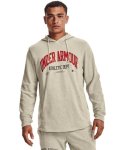 Men's Ua Rival Terry Athletic Department Hoodie - Stone 3XL
