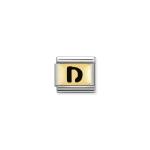 Composable Classic Link Letter D Black