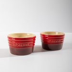 Casa Stoneware Ramekin Red Set Of 2