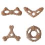Bone-shaped Dog Chew Toy Durable Teeth Cleaning For Small And Medium Dogs
