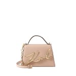 K signature Small Crossbody Bag -nude Pink