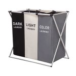 Colour Divided Laundry Basket