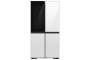 Samsung Bespoke 704L French Door Refrigerator With Customisable Design & Seethru Door - White