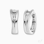 Engelsrufer Xena Silver Hoops With Zirconia