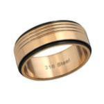 C1014-C37722 - Men's Stainless Steel Band Ring - Size 11