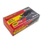 Tork Craft Nitrile Glove L duty X Large Black 100 PC T box GL132