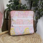 Nappy Bag Backpack Girly Scribbles