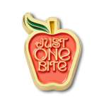 Snow White Apple Jibbitz - Multi Osfa