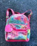 Claires Pink Heart Backpack