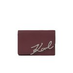 K signature Small Wallet -windsor Burgundy