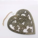 Heart And Bead Ornament - Factory Plaza