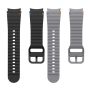 2PCS Soft Silicone Band Compatible With Samsung Galaxy Watch 7/6/5/4 Band 40/44MM