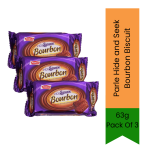 Hide & Seek Bourbon 63G - Pack Of 3 - 3 X 63G