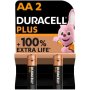 Duracell Plus Batteries Aa 2 Pack