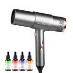 Enzo EN-8003 Professional Negative Ion Hair Dryer Multi-color - Grey