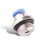 AirCraft Pu Fitting Straight Stud W o-ring 4MM-1 4" M