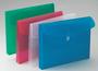 Bantex Pack of 5 A4 Polypropylene Expandable Envelopes in Clear