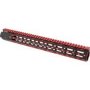 Pro M-lok AR15 15 Super Slim Rail 2-TONE MTU019SSMR2