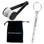 Eyeglasses Lens Cleaning Tool & Eyeglasses Screwdriver In Lux Bag