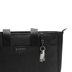 Everki Business Women's Tote Fits Up To 15.6 Inch Laptops Slim And Feminine Back Zippered Pocket Key Ring HOOK-EKB418