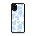 Custom Printed Tpu Cases - Samsung Galaxy A31 & 39 Blue Cow Print& 39 By