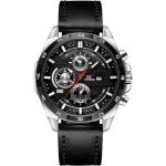 Men's Military Stainless Steel Leather Quartz Watch - Waterproof Luminous