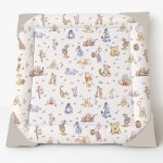 Winnie De Pooh & Friends Print Beige Themed Nursery Floor Mat