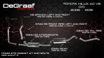 Toyota Hilux 4.0 V6 Vigo Degraaf Sbs Performance Exhaust For