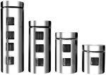 Stainless Steel Grocery Container - 500 Ml