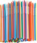 Artistic Straws Jumbo Reusable Straws Milkshake Colourful - 100 Pieces