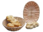 Bread Basket Woven Plastic Oblong
