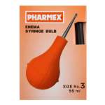 Pharmex Enema Syringe Bulb NO.3 95ML