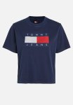 Tommy Hilfiger Plus Tjw Bxy Tommy Flag Tee Ext - Dark Navy
