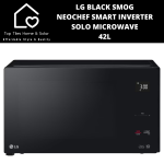 LG Black Smog Neochef Smart Inverter Solo Microwave - 42L