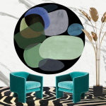 Envy&co Crater Ravine Wall Decal - 100CM L X 100CM H