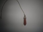 Sunstone goldstone Point Pendulum F603