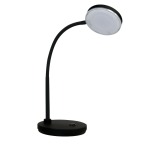 Halo Table Lamp Black Or White - White