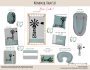 Cot Duvet Bedding Windmill Dam Set