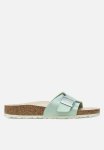 Birkenstock Catalina Shiny Lizard Narrow - Surf Green
