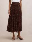 Aurora Petite Pleated Skirt - 16 Luxton Spot