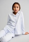Pyjamas Flores - Light pastel Blue