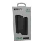 Nesty 20000MAH Multi Functional USB Power Bank Black ?NTGRPBP3